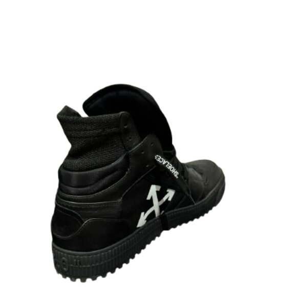 Off-White- 3.0 Off Court Black High Top- Canvas Sneaker-SIZE EU 43 ❌🖤✨ - Picture 4 of 15